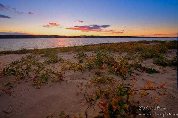 Sunset, Tuttle Creek Lake, Kansas