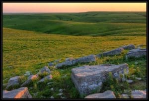 Close to Sunset - View from Teter Rock