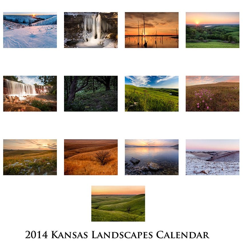2014 Kansas Landscape Calendar