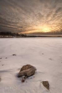 Sunrise at the Pottawatomie County Lake