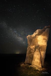 Teter Rock and The Milky Way