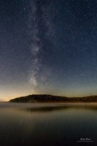 Milky Way over Carnahan Cove