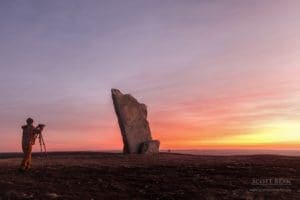 Photographing Teter Rock