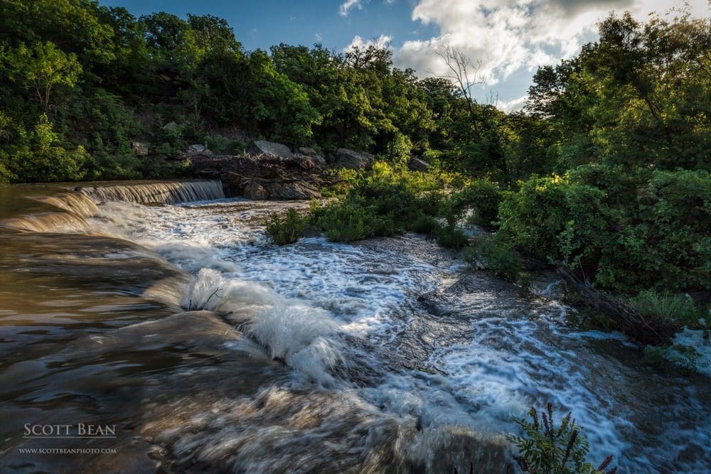 Waterfalls at Pillsbury Crossing