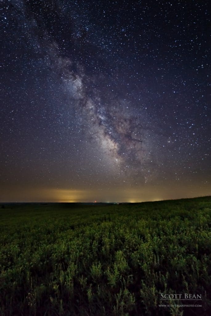 Prairie Under the Stars