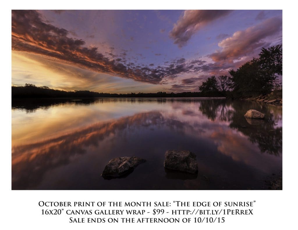 October Print of the Month - The Edge of Sunrise