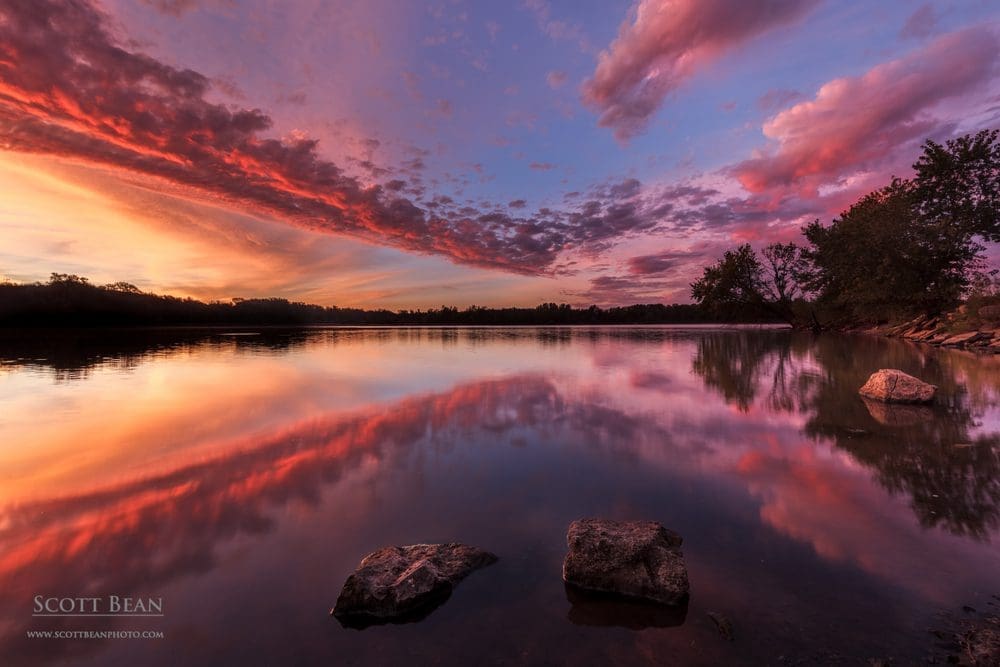 Sunrise at the River Ponds