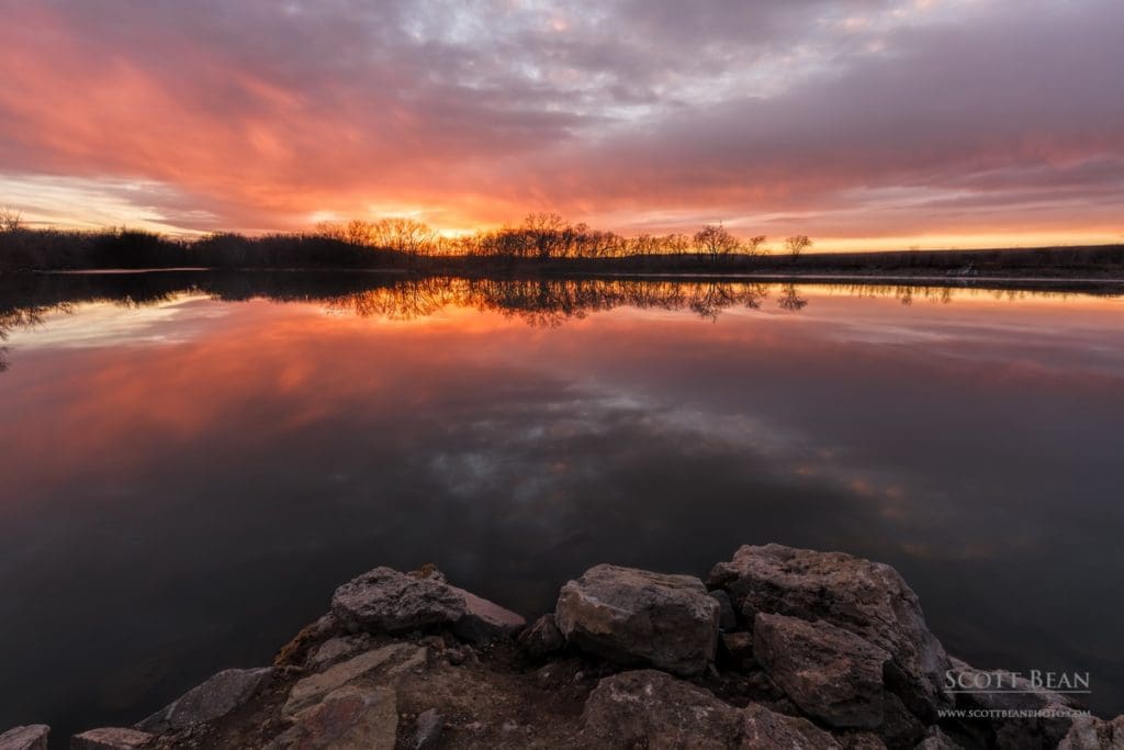 Willow Lake Sunset