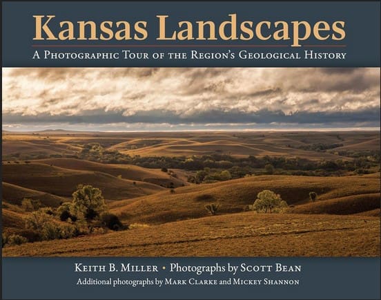 Photo of book cover for the book "Kansas Landscapes"